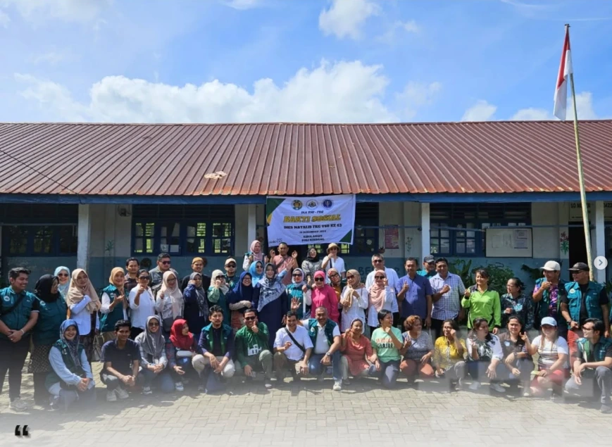 Dies Natalis FKG USU: Bakti Sosial di Desa Durin Serugun, Wujud Nyata Kepedulian dan Pengabdian